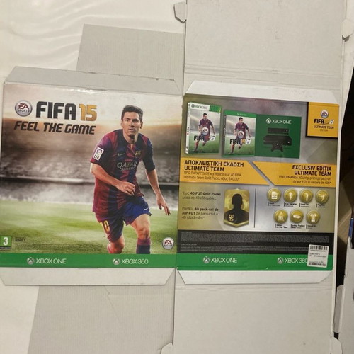 FIFA 15 Promo Store Display Cube like new