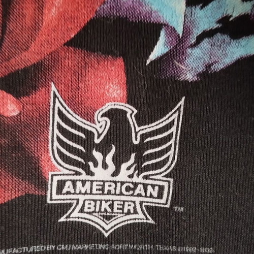 American Biker tank top new, black, size L