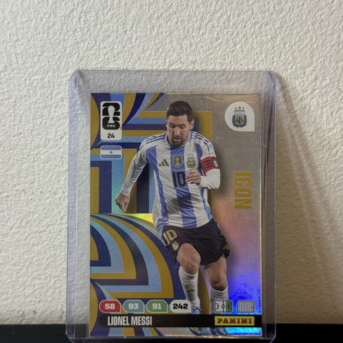 Lionel Messi Icon Panini 2026 World Cup Card new