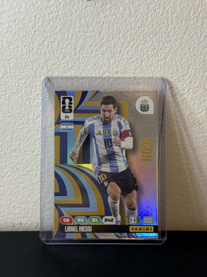 Lionel Messi Icon Panini 2026 World Cup Card new