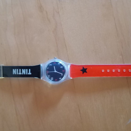 Tintin Collectible Rocket from Destination Moon with Gift Watch