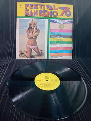 Festival San Remo '76 vinyl used in good condition
