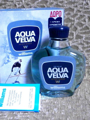 Aqua Velva Ice Blue After Shave 105ml και Κρέμα Ξυρίσματος Καινούργια με Κουτί