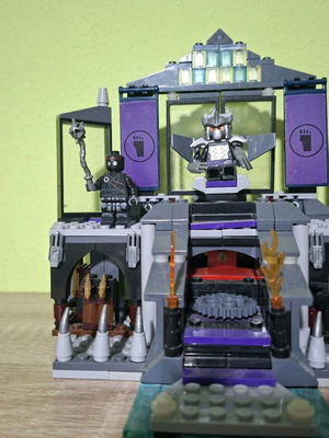 Tmnt set like new, rare with figures and instructions