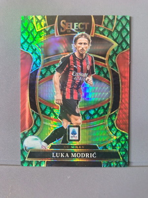 Panini Serie A Select Luka Modric Jade Dragon Scale card like new