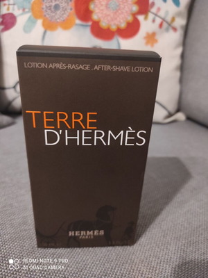 Terre D Hermes After Shave Lotion new