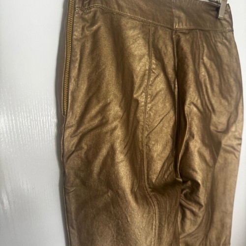 Sugarfree gold pants XS used, 34 cm waist