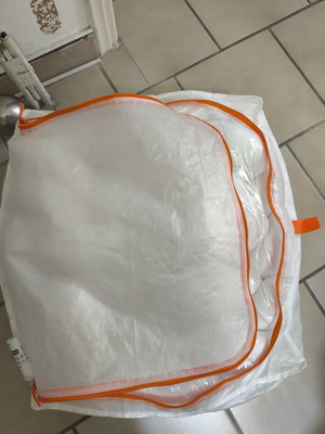 Braided Bumper The Angel like new, 2 meters for baby crib