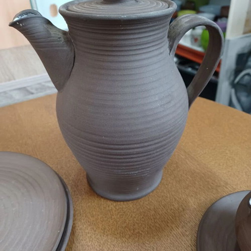 Tea set used with gift glasses