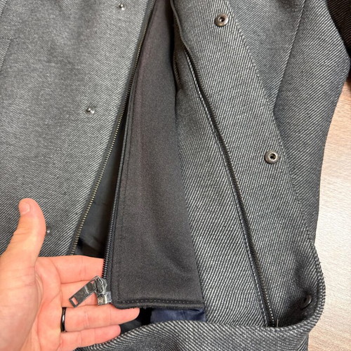 ZARA Man coat size M dark gray like new