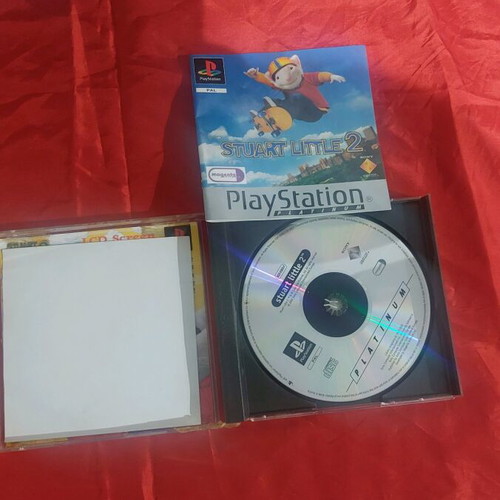 Stuart Little PlayStation 1 game like new with manual and original case