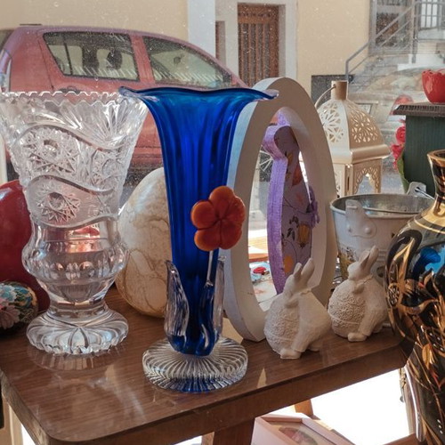 Vintage vase in Murano style, Italian made, like new