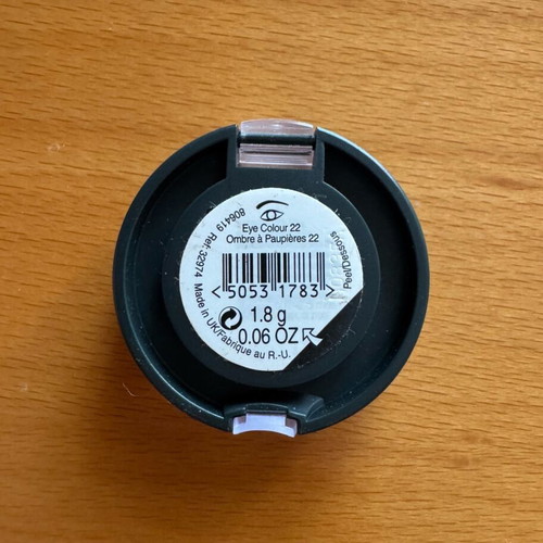 Body Shop single eyeshadow purple lightly used
