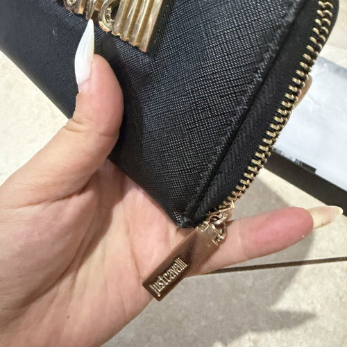 Just Cavalli wallet like new, black