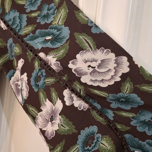 Attrattivo long dress like new, size XL, multicolor floral design