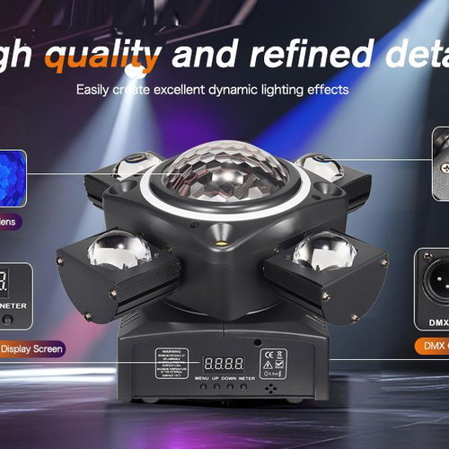 Littleboyny XJG-102 Professional LED DJ Disco Party Light New