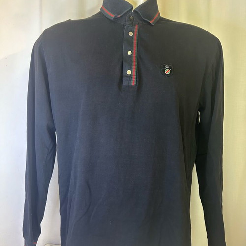 Gucci polo winter shirt used, size XL, black