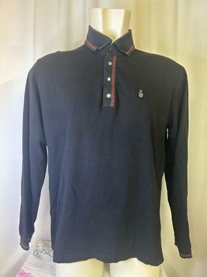 Gucci polo winter shirt used, size XL, black