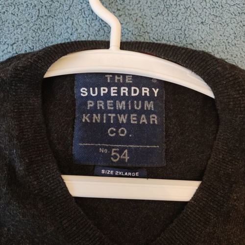 Superdry blouse 2XL like new, black
