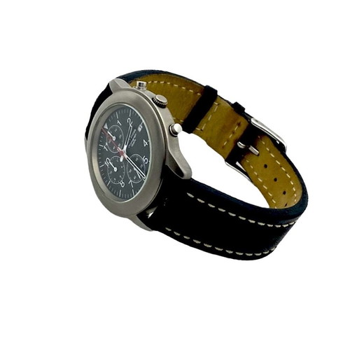 Titanium By IDEEN & DESIGN chronograph quartz Swiss made used