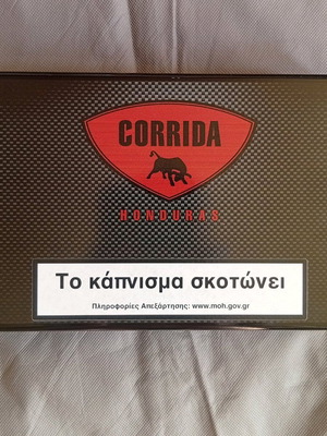 Corrida Honduras Robusto empty wooden cigar box like new
