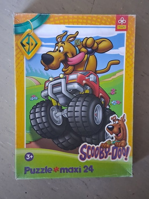 Scooby Doo Puzzle maxi 24 pieces used, complete