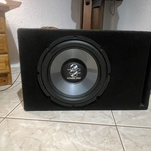 Subwoofer 12 Ground Zero like new