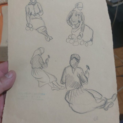 S. Vasileiou Pencil Drawings used, art pack