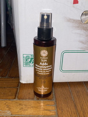 Tanning Oil SPF 10 with Coconut Scent new