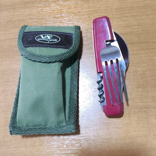 VA multitool like new with spoon and fork