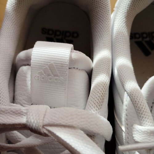 Adidas leather sneakers size 40 like new, white