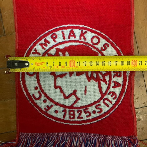 Olympiakos Boutique Scarf 1996-97 used, authentic