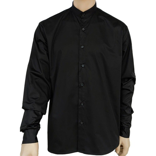 Traditional Black Mao Shirt Palatino New