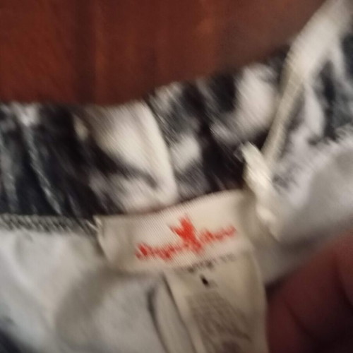 SugarFree shorts like new, black and white, size S
