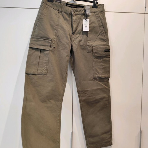Funky Buddha cargo pants men's khaki new