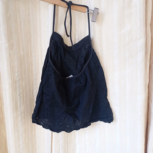 Killah backless top black, like new, size S