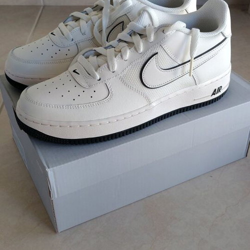 Nike Air Force 1 GS new, size 40, white and grey sneakers