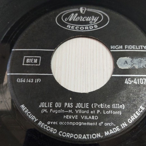 45 rpm vinyl record used