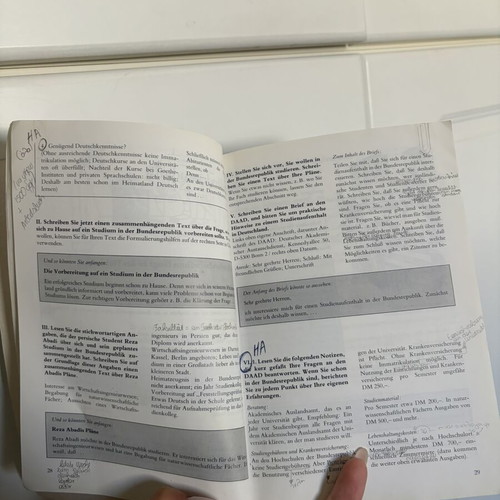 Deutsch für Studenten Text- und Übungsbuch used