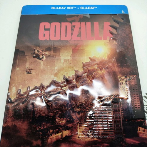 Godzilla Blu-ray + Blu-ray 3DT Steelbook with Greek subtitles