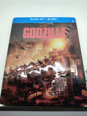 Godzilla Blu-ray + Blu-ray 3DT Steelbook with Greek subtitles