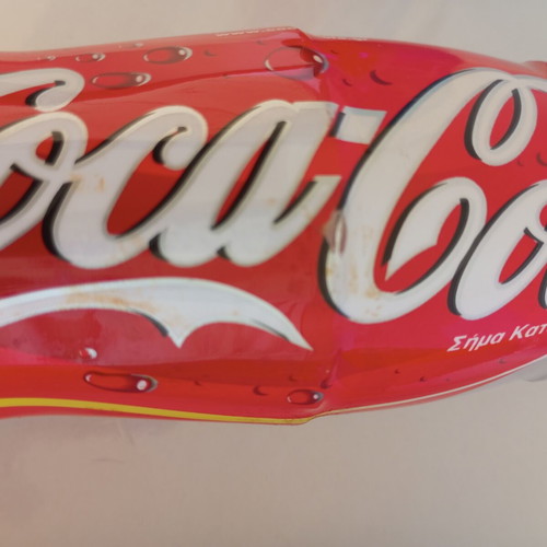 Coca-Cola collectible bottles used, Athens 2004 Olympic Torch Relay set of 3