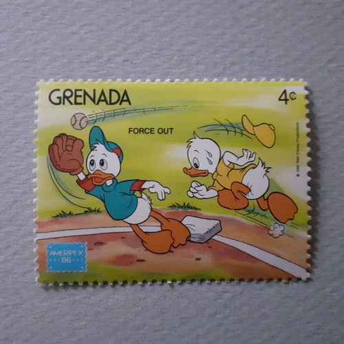 Walt Disney Grenada Stamp Set 6 Mint Ameripex Philatelic '86