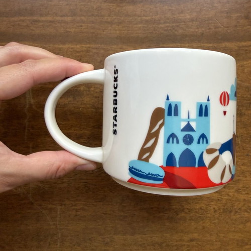 Starbucks cup Paris like new with original box