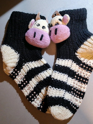 Winter socks for home new, size 36-38