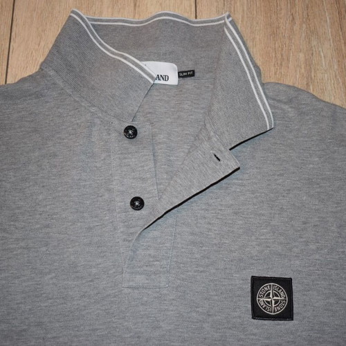 Stone Island Polo Shirt grey size XXL like new
