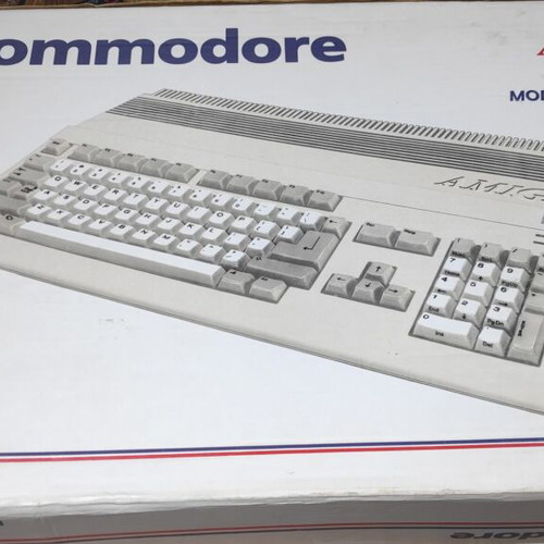 Amiga 500 box only used