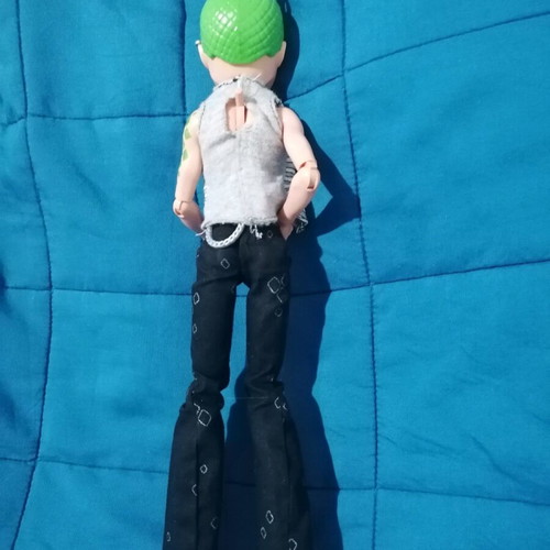 Monster High Deuce Gorgon like new with lever moving arms and hair