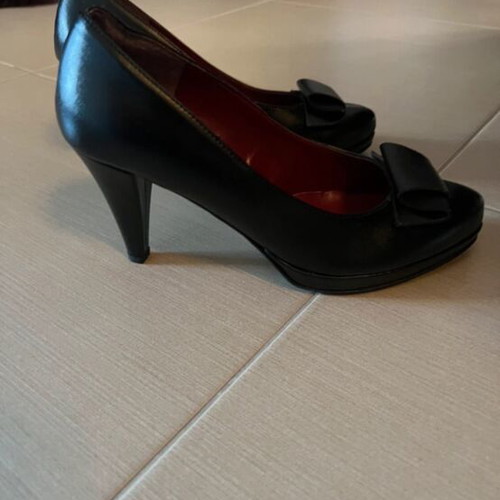 Brown pumps like new size 38