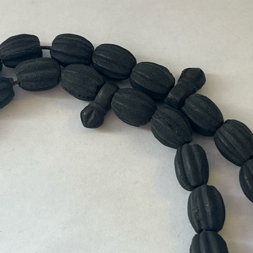 Black Komboloi handmade, like new
